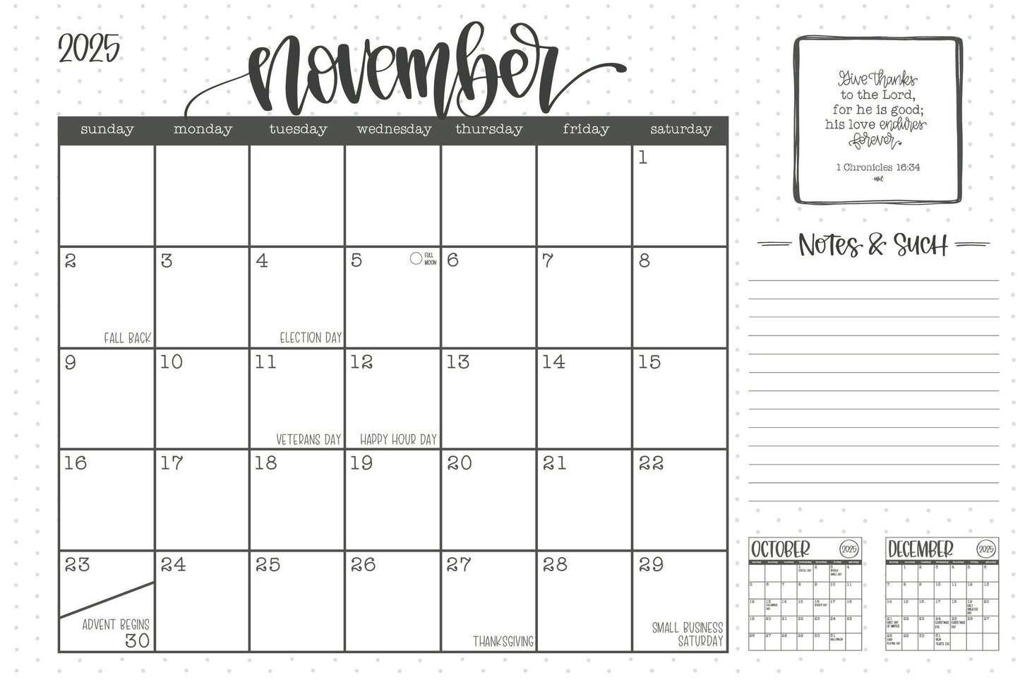 ‘25-‘26 Academic Desk Calendar