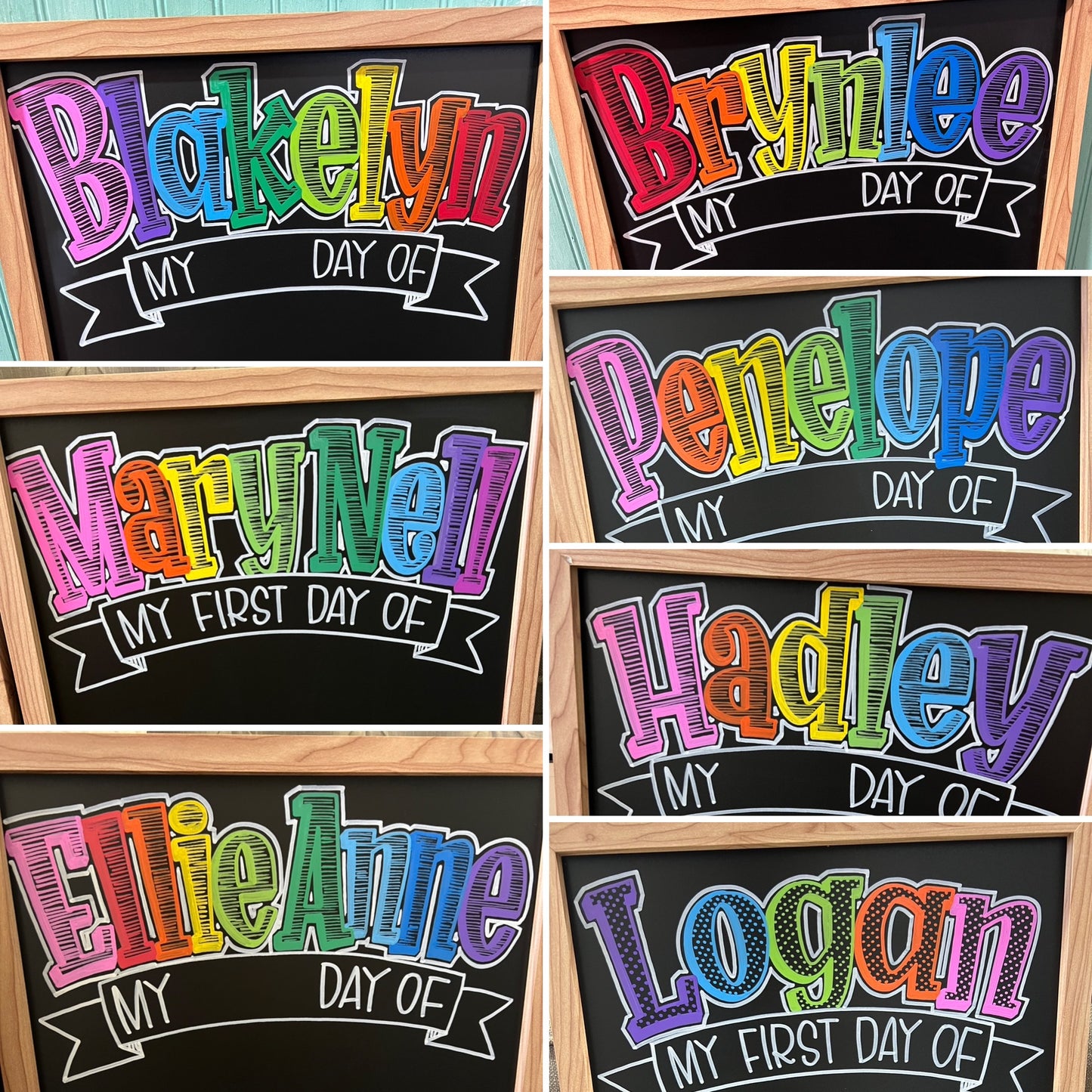 Back to School Chalkboard