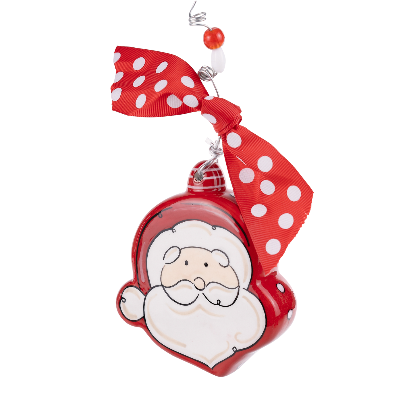 Santa Puff Ornament