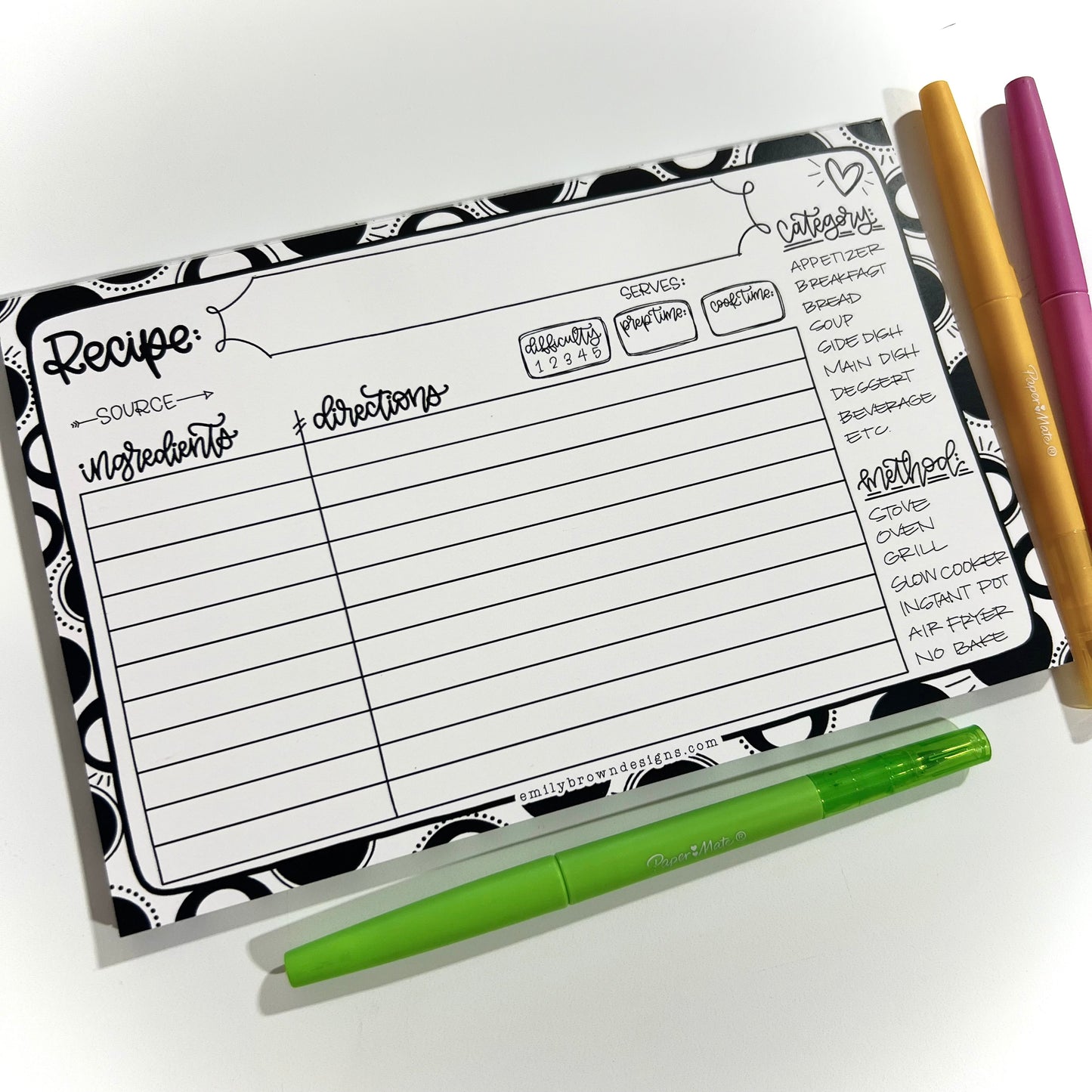 Recipe Notepad