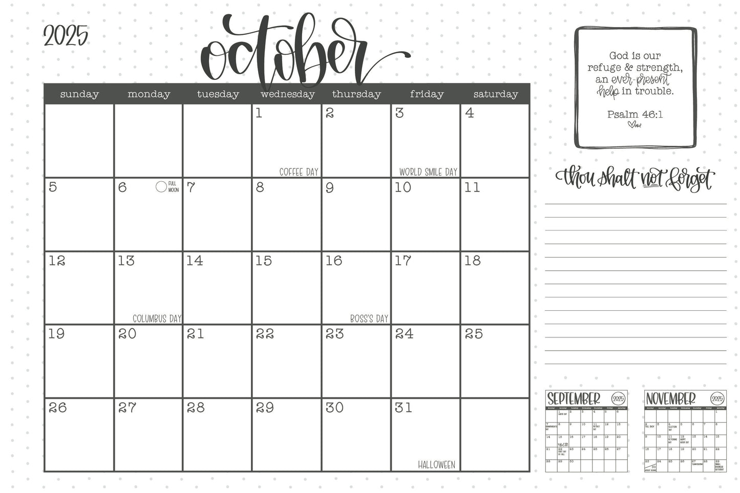 ‘25-‘26 Academic Desk Calendar