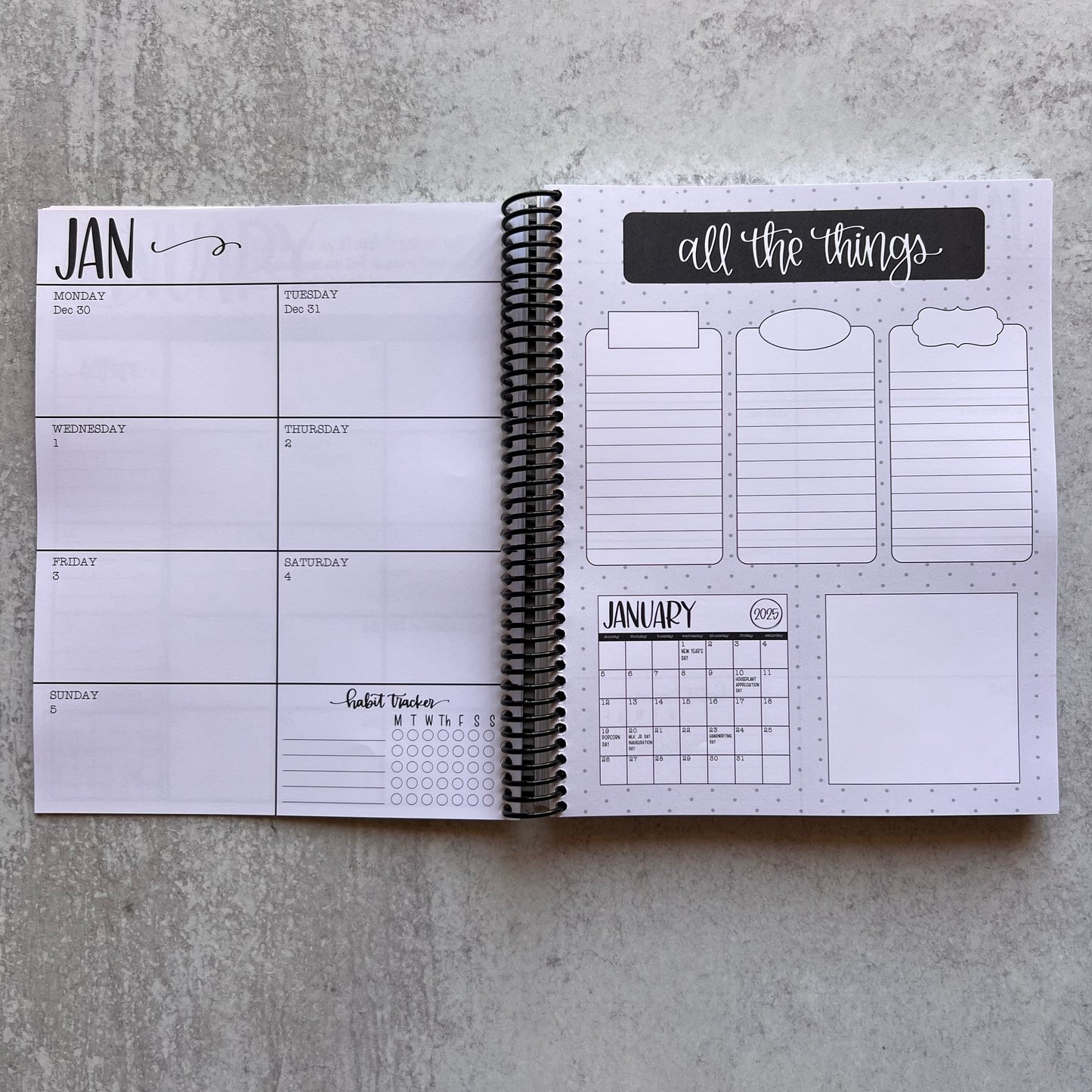 2026 Weekly Planner