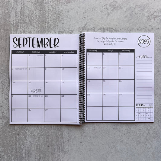 2026 Monthly Planner