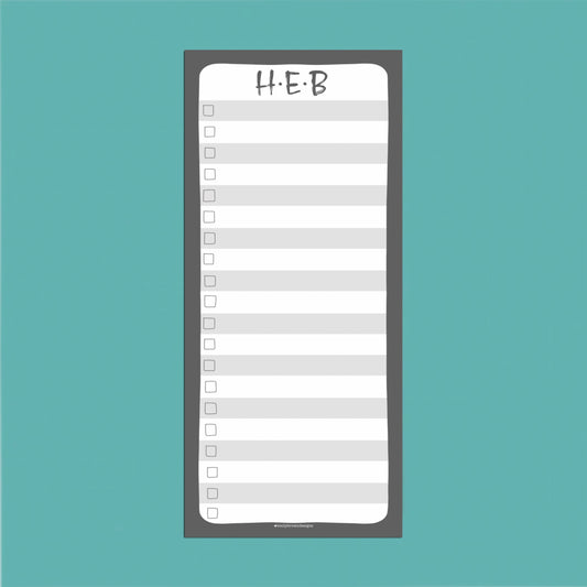 H-E-B — TALL Notepad
