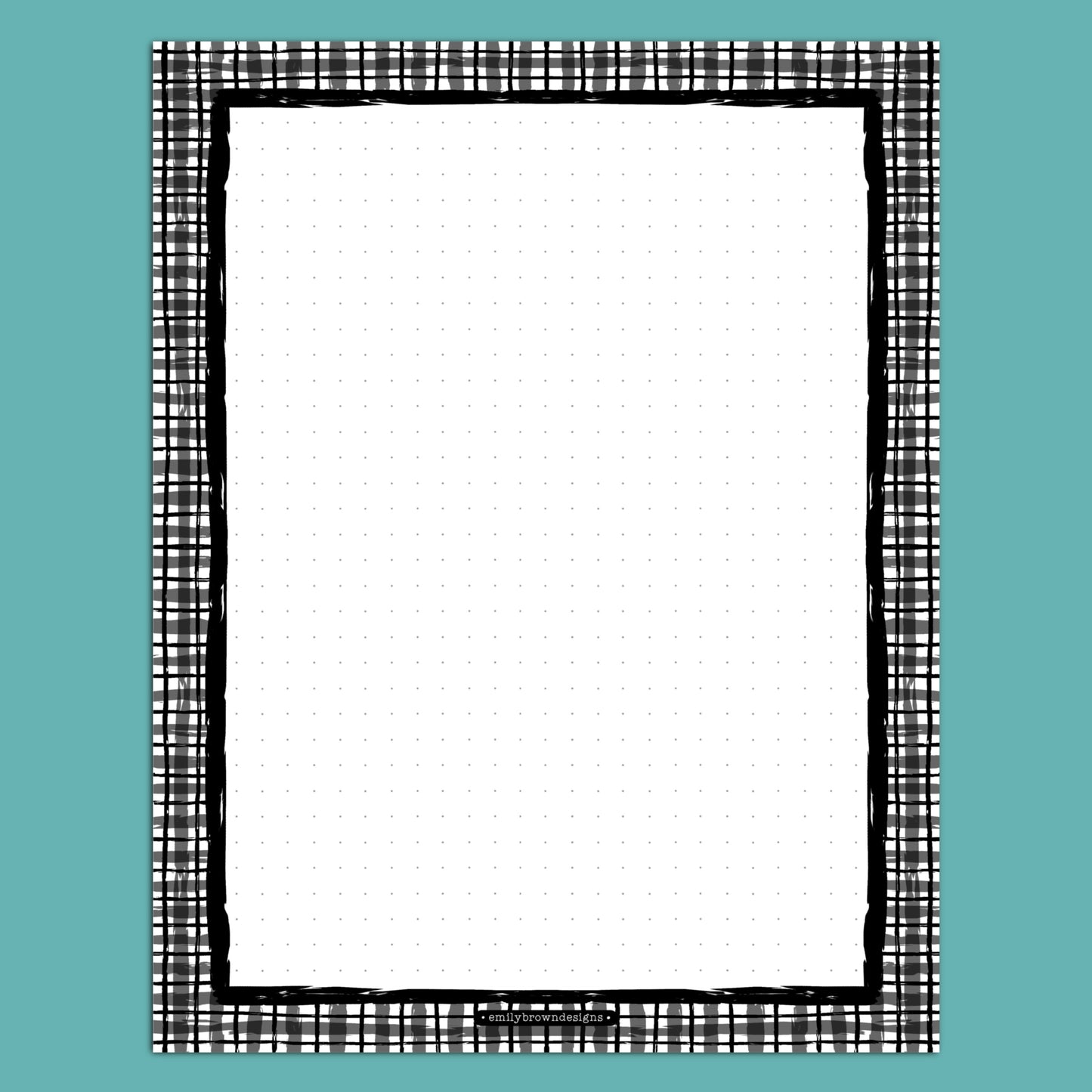 Notepad — Jumbo Plaid