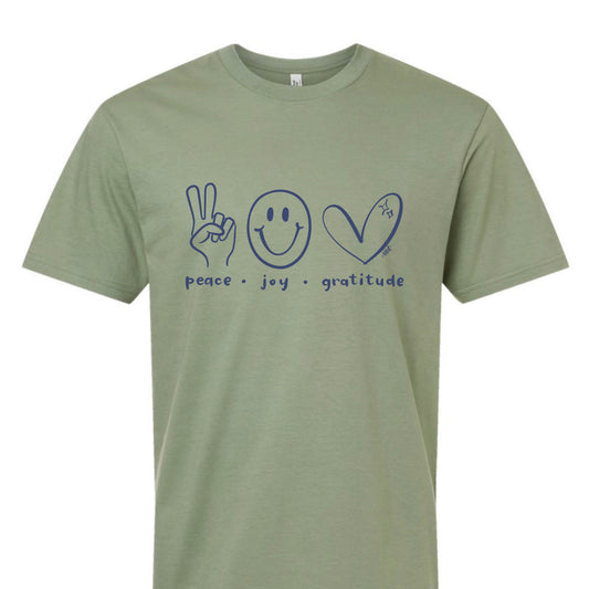 Peace-Joy-Gratitude (ICONS) - Tee