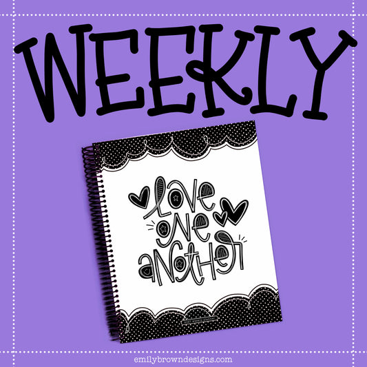 2027 Weekly Planner