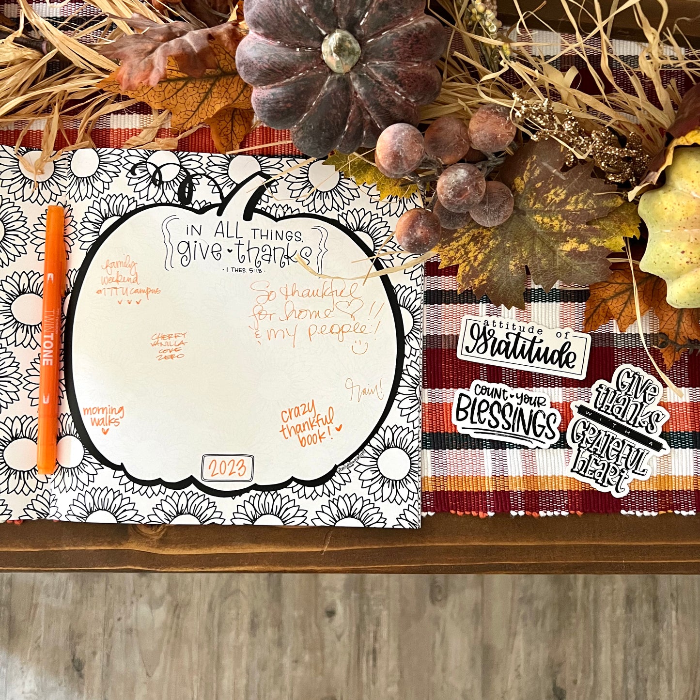 DOTW: Crazy Thankful Book (25% off!)