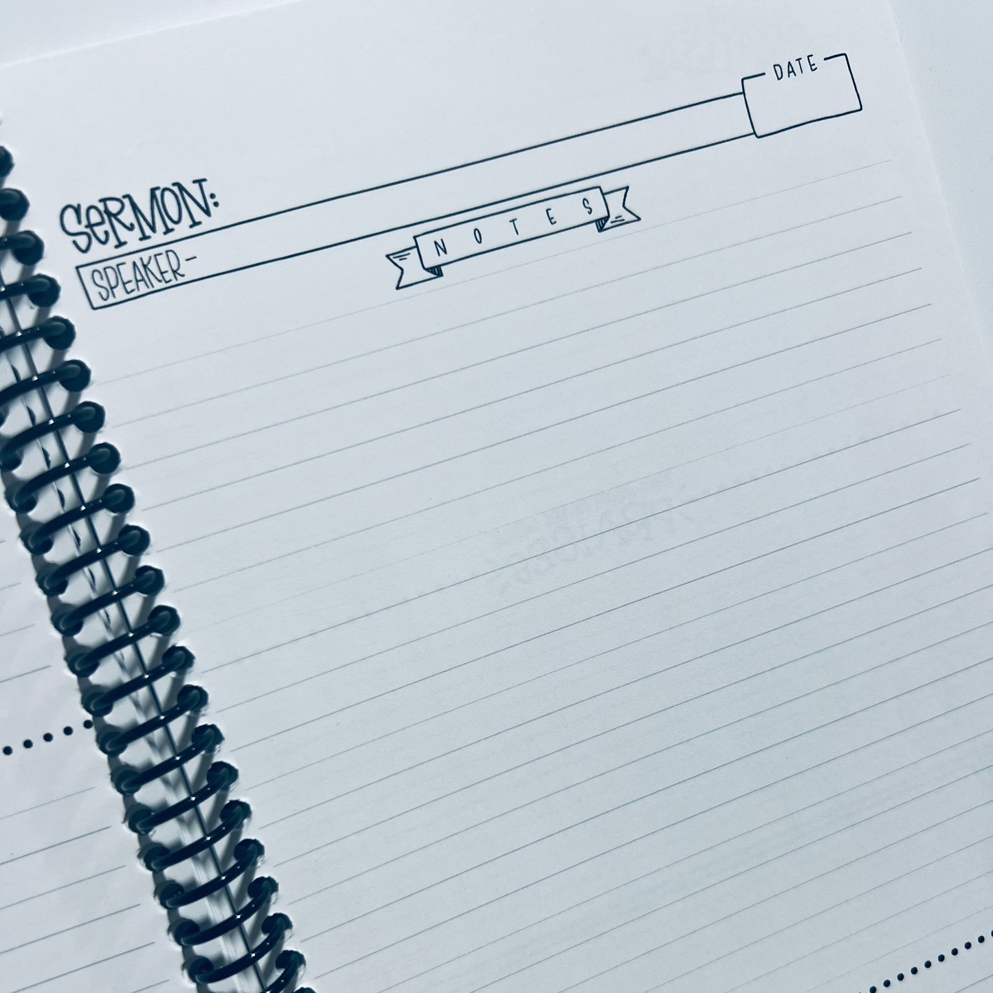 Mini Sermon Notes Journal