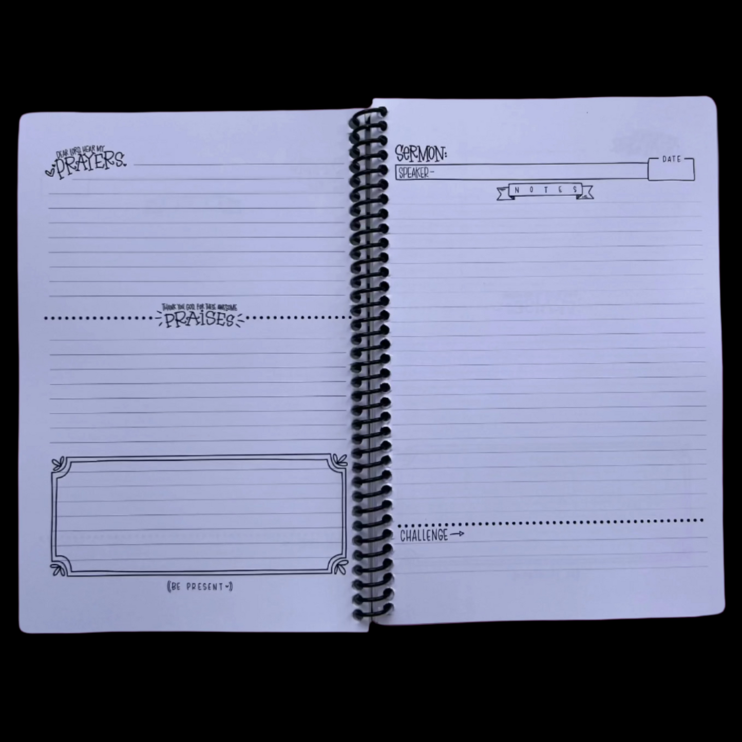 Mini Sermon Notes Journal