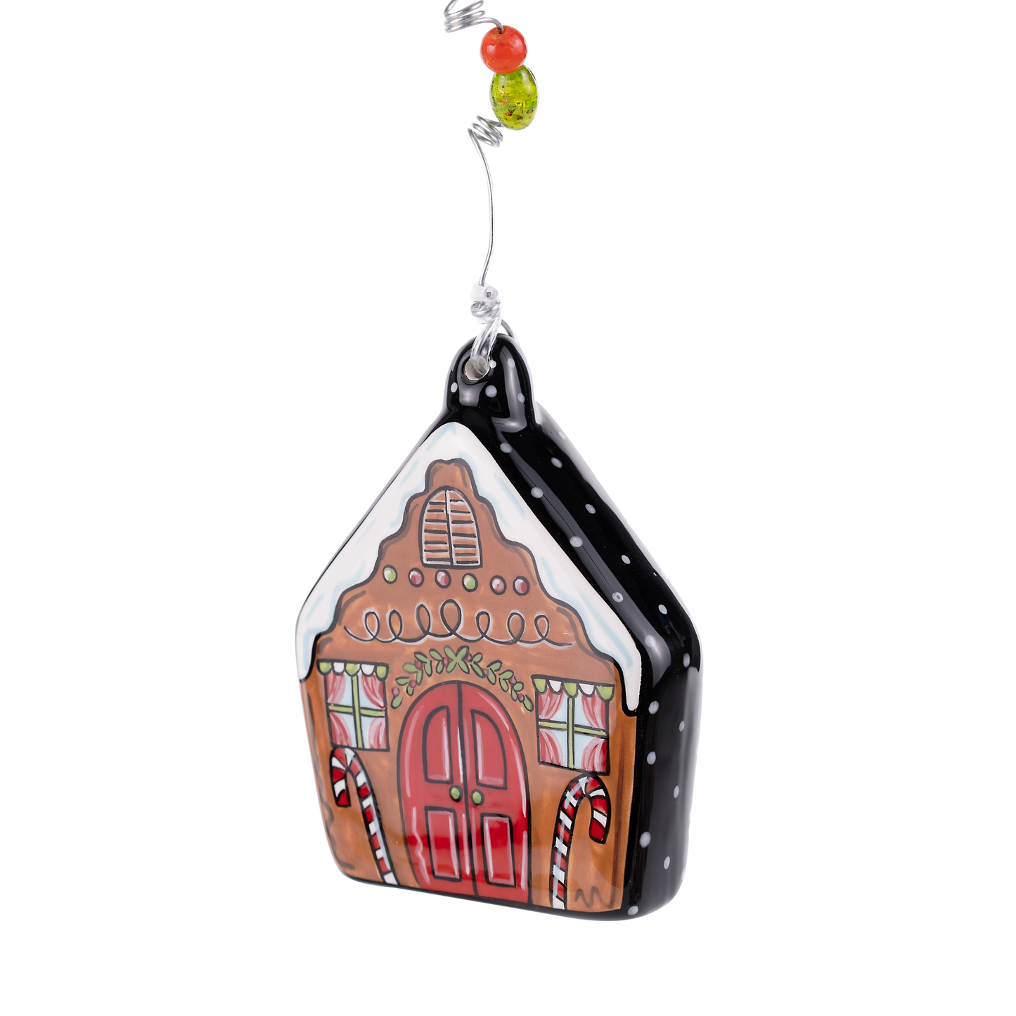Gingerbread House Puff Ornament