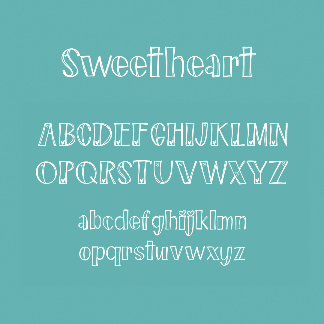 Font Sets by Emily Brown Designs