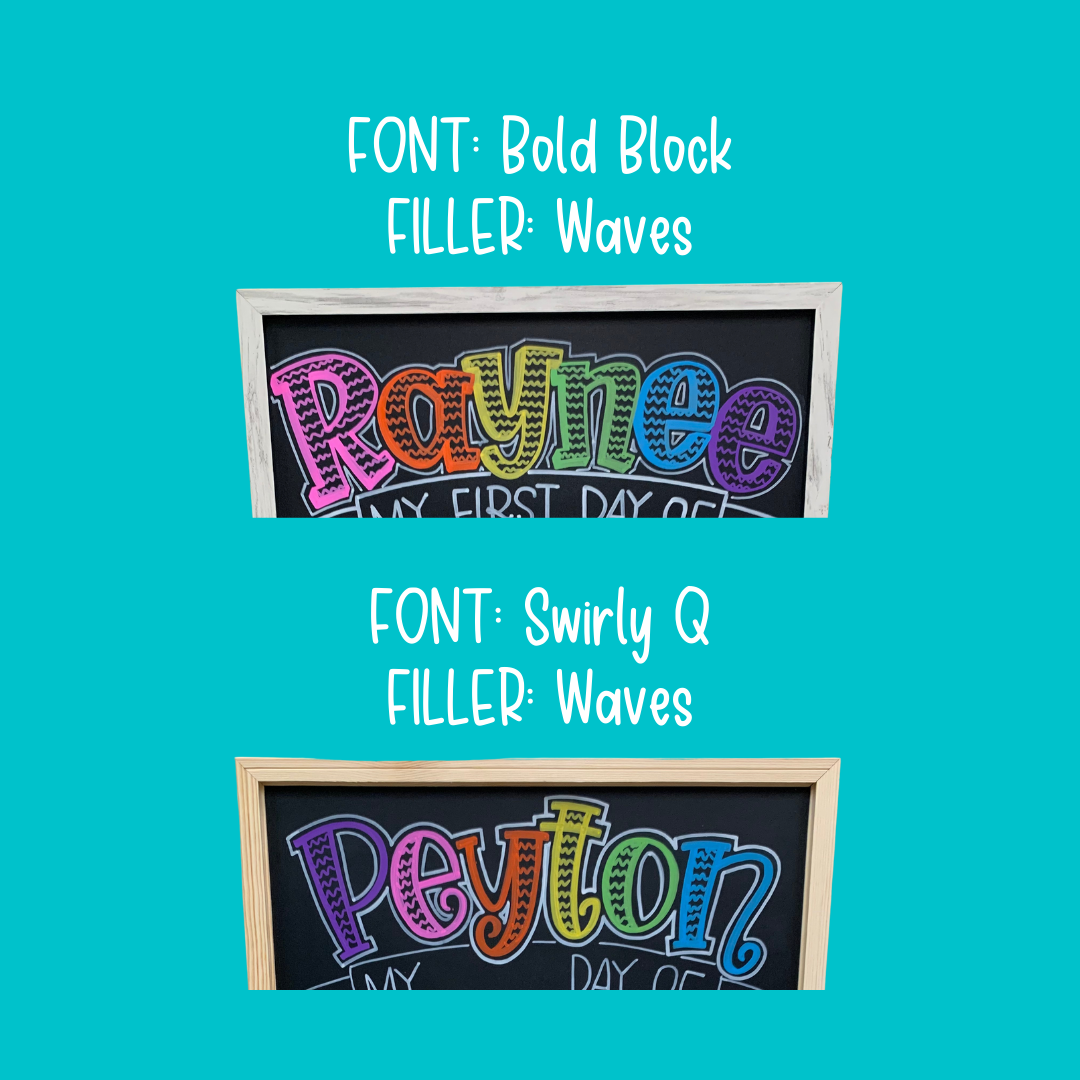 Back to School Chalkboard