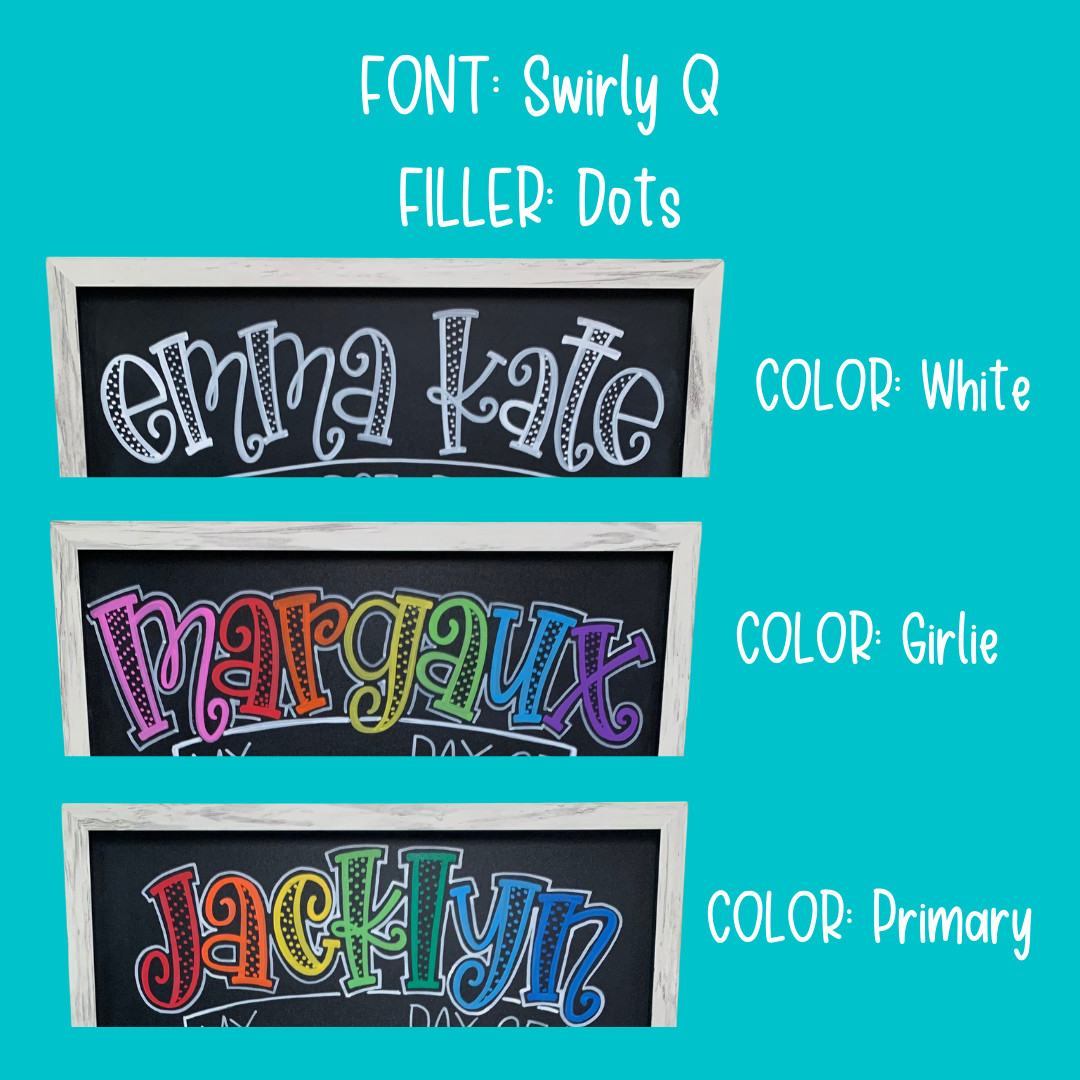 Back to School Chalkboard