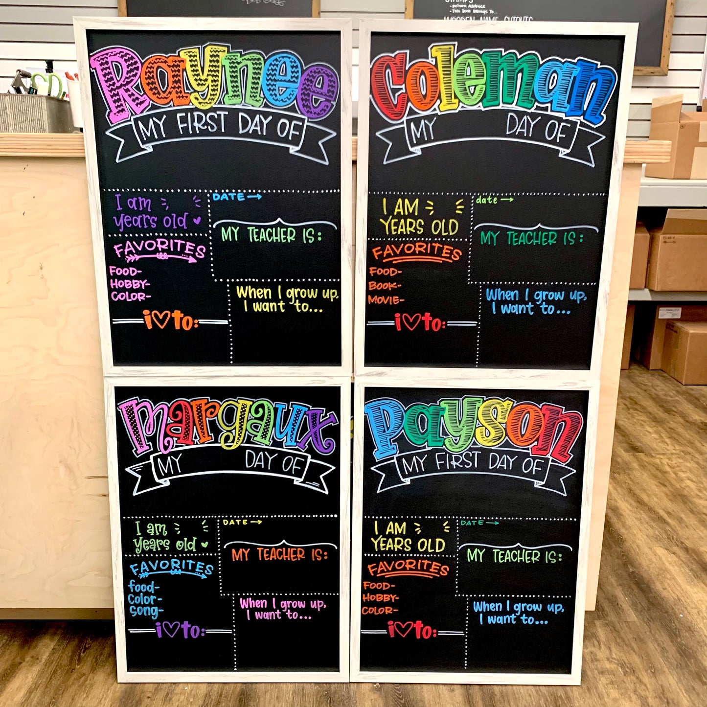 Back to School Chalkboard