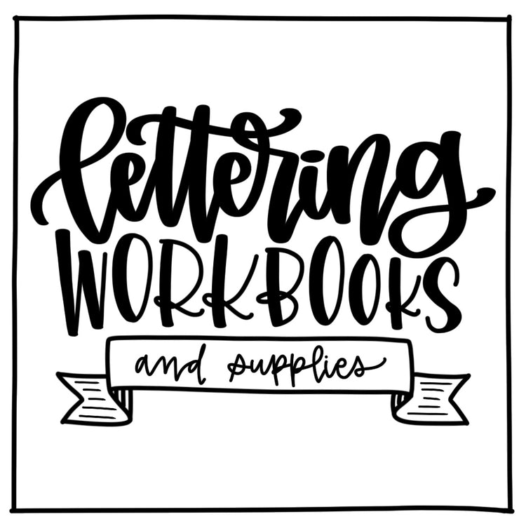 Lettering Workbooks and Supplies