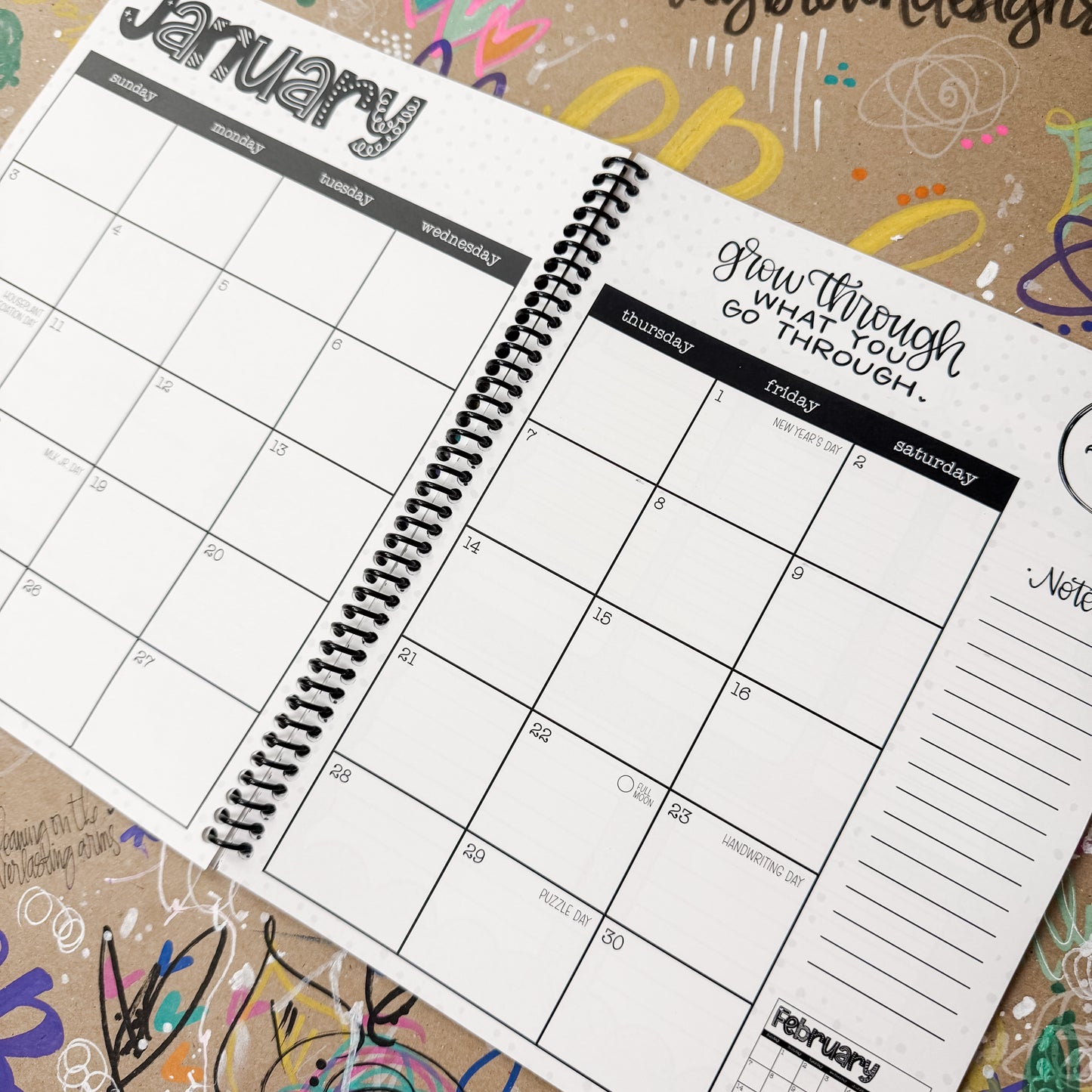 2027 Monthly Planner