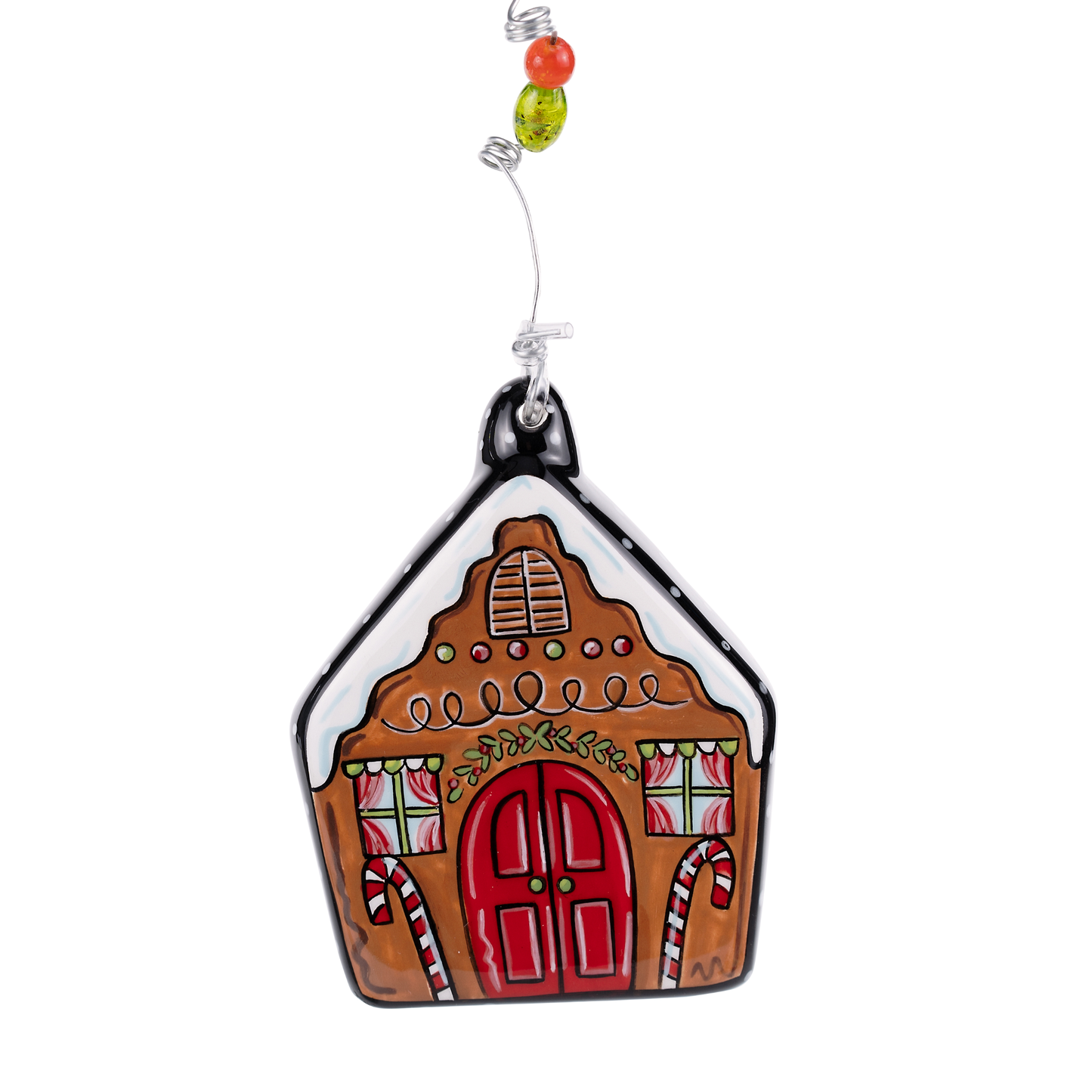 Gingerbread House Puff Ornament