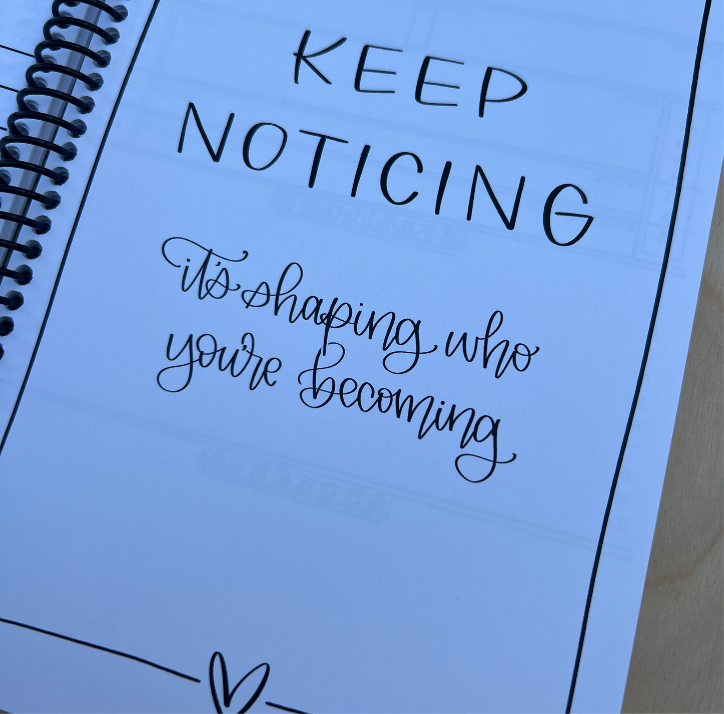 The Art Of Noticing - Journal