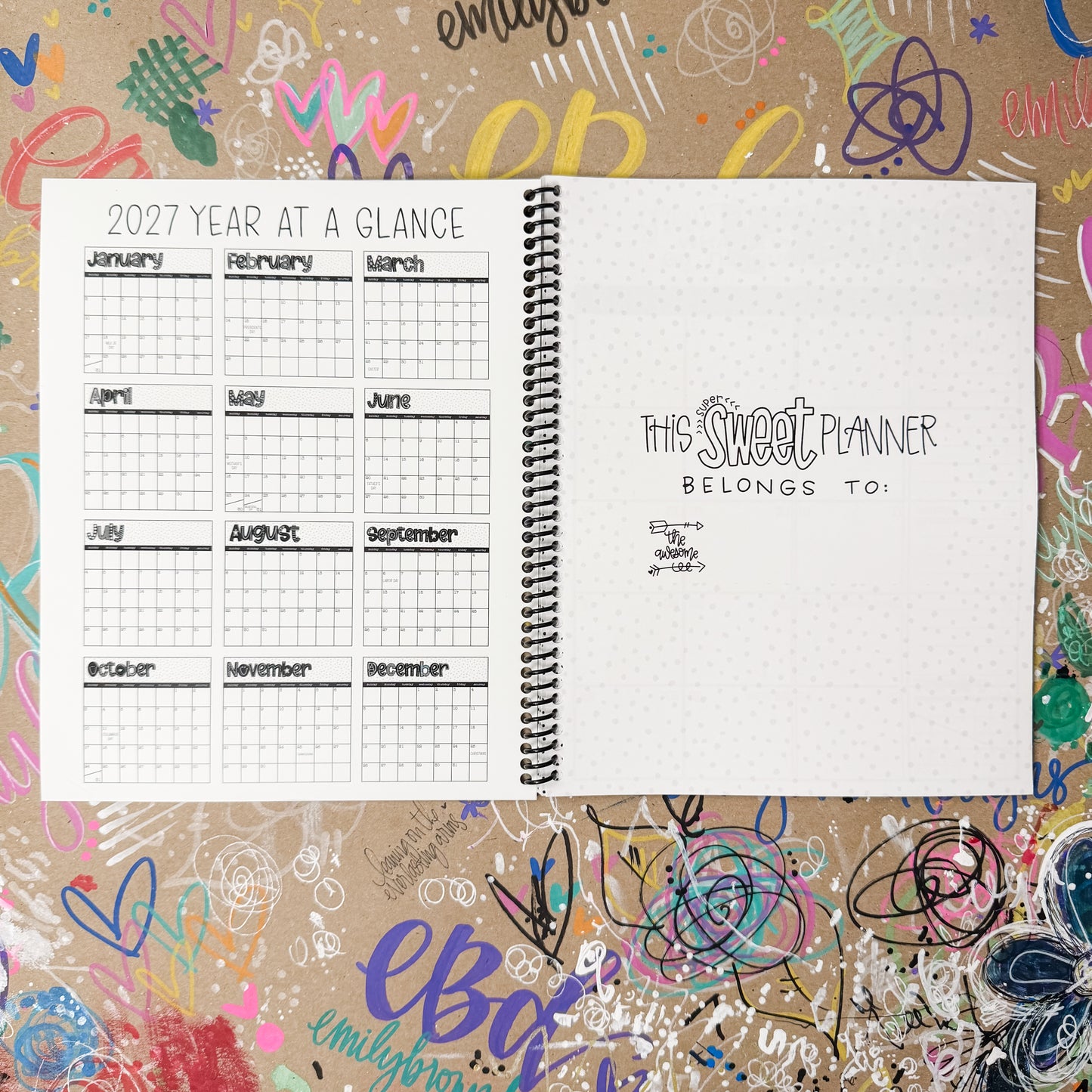 2027 Monthly Planner