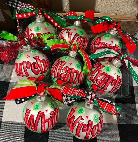 Holly-Style Ornament *LOCAL PICK UP ONLY!!!*