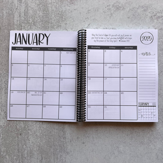 2025 Weekly Planner