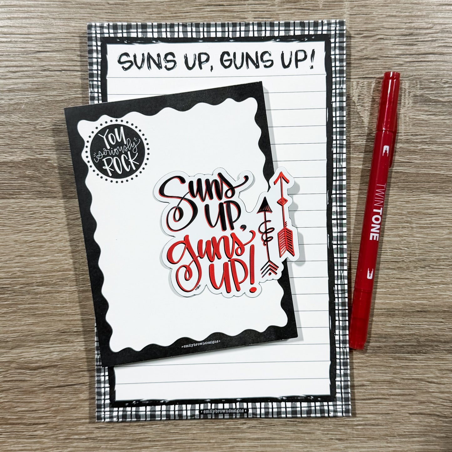 Suns Up, Guns Up + You Rock — Bundle