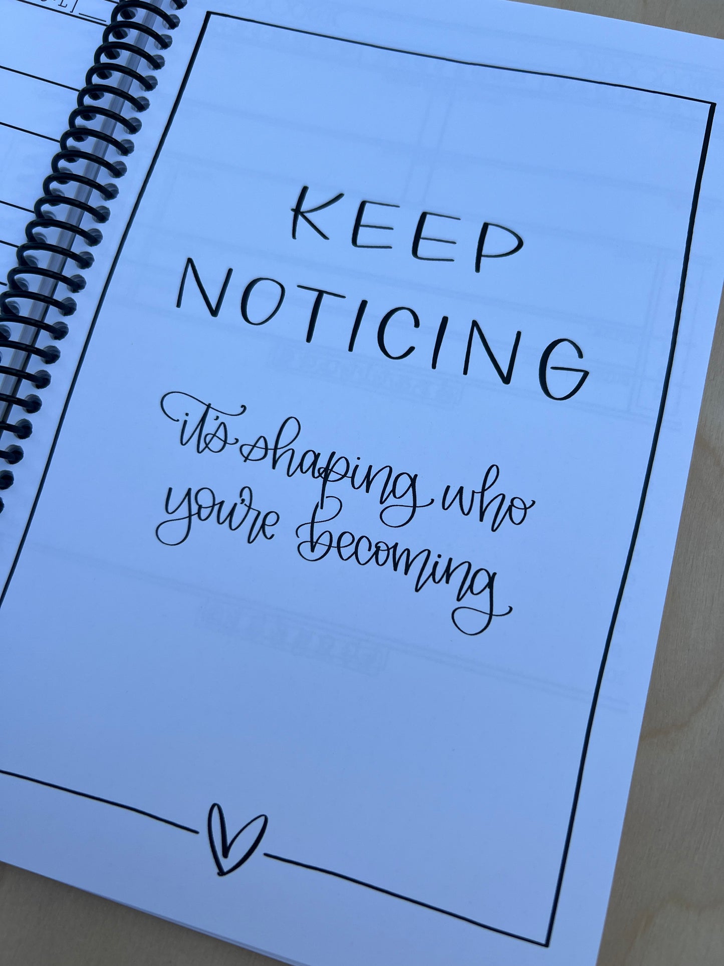 The Art Of Noticing - Journal