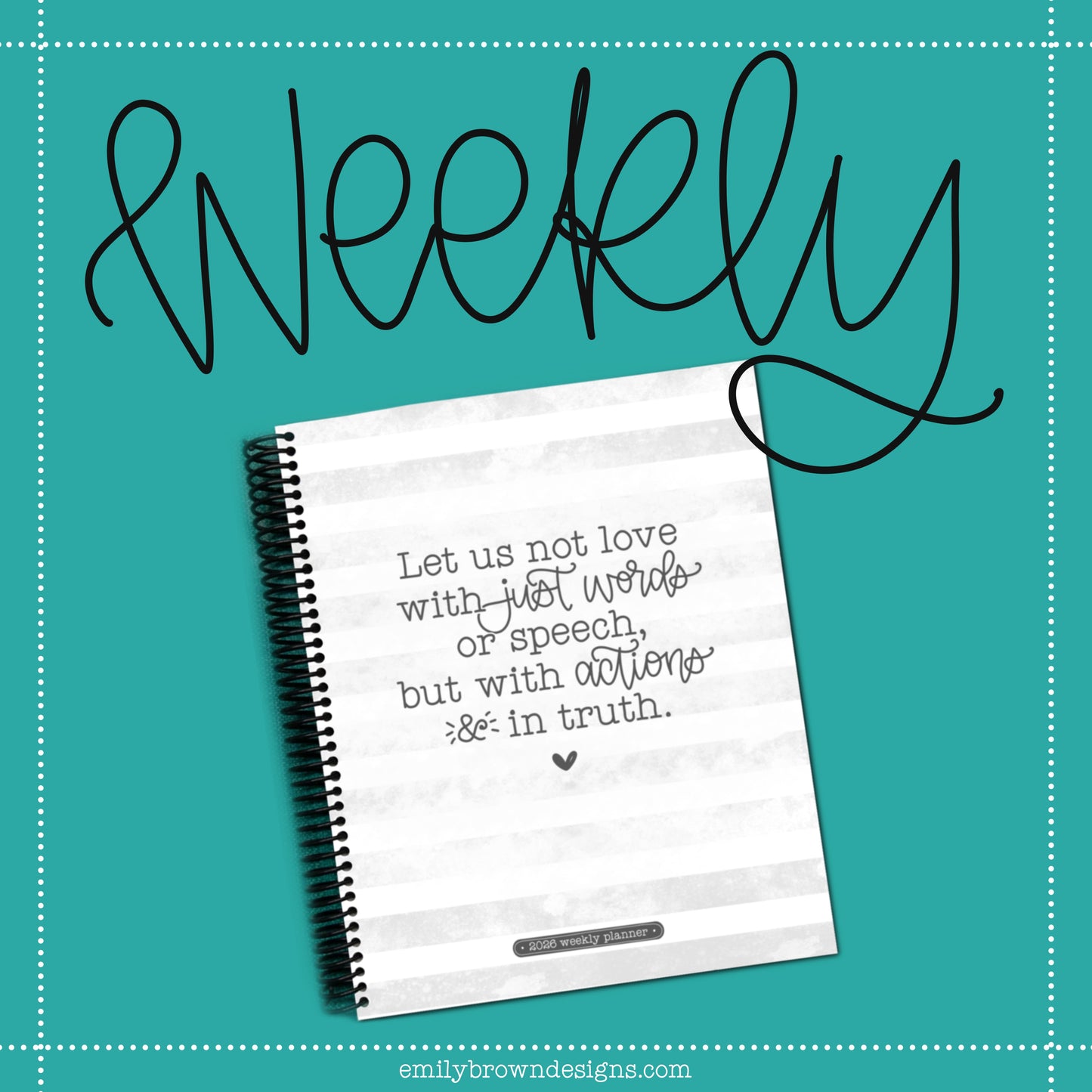 2026 Weekly Planner