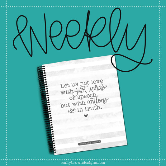 2026 Weekly Planner