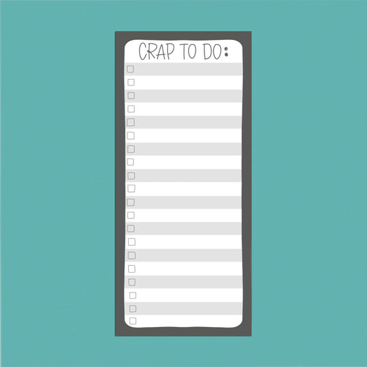 Crap To Do — TALL Notepad