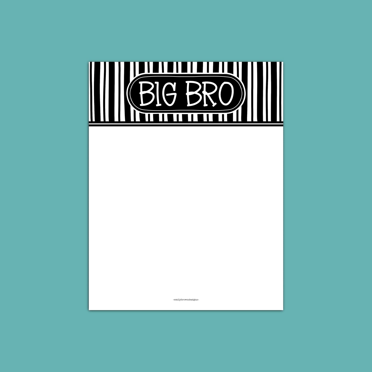 Big Bro - Small Notepad