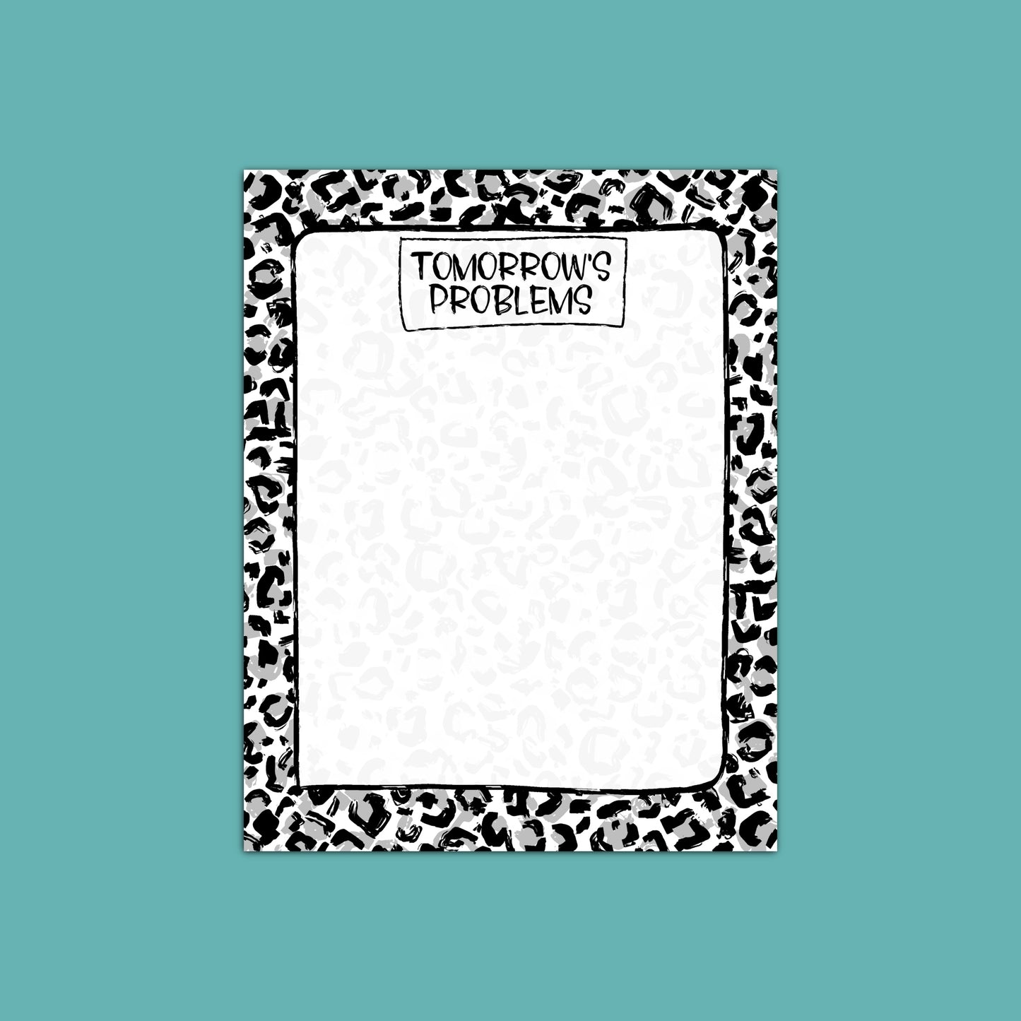 Tomorrow's Problems — Small Notepad