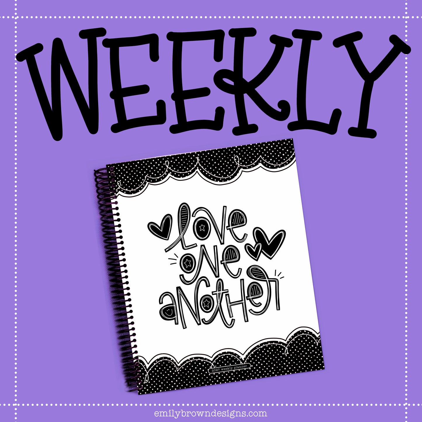 2027 Weekly Planner