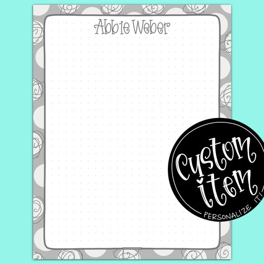 Custom Notepad — Jumbo Classic