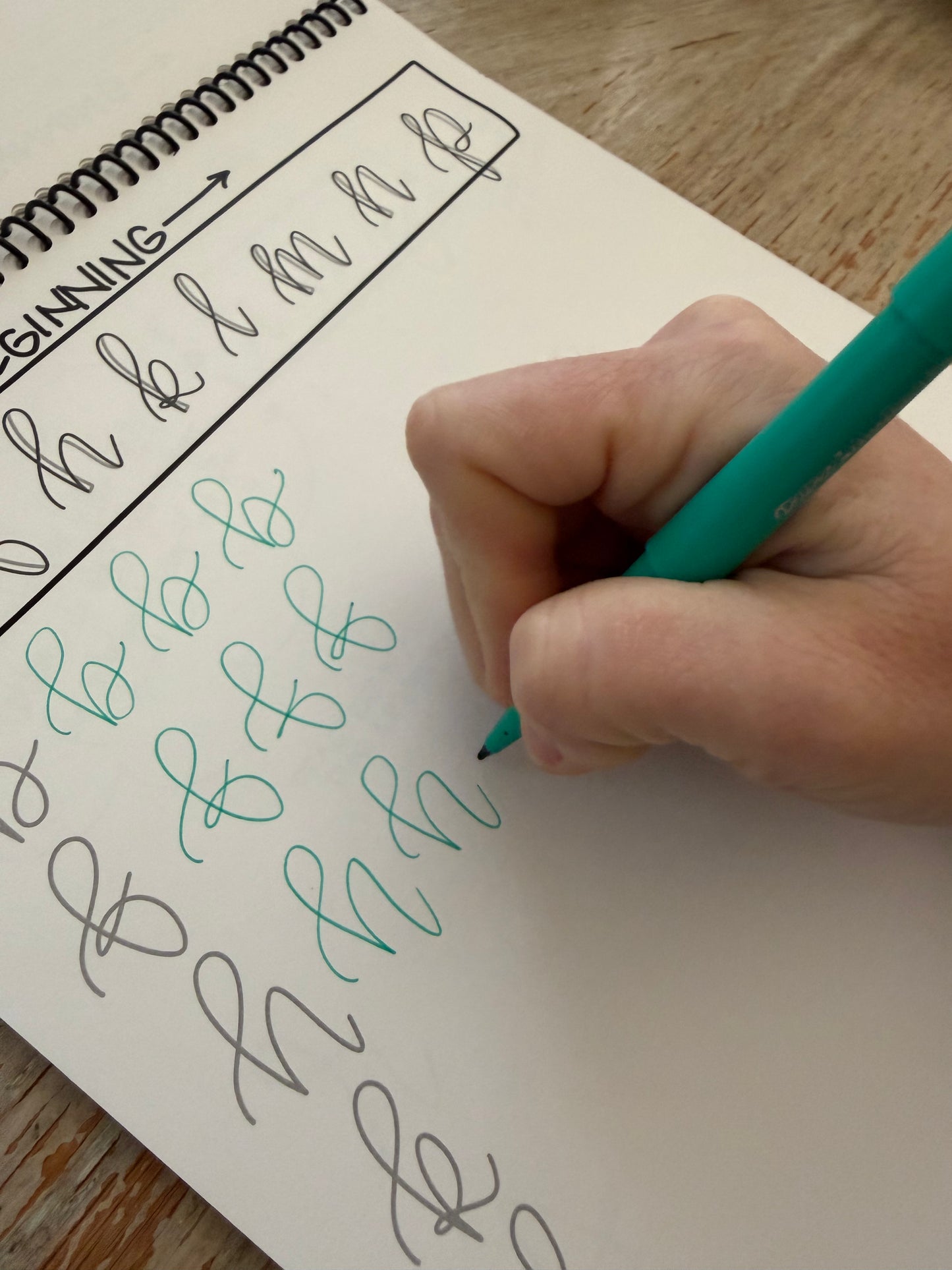 Hand Lettering Basics Workbook — Digital Download