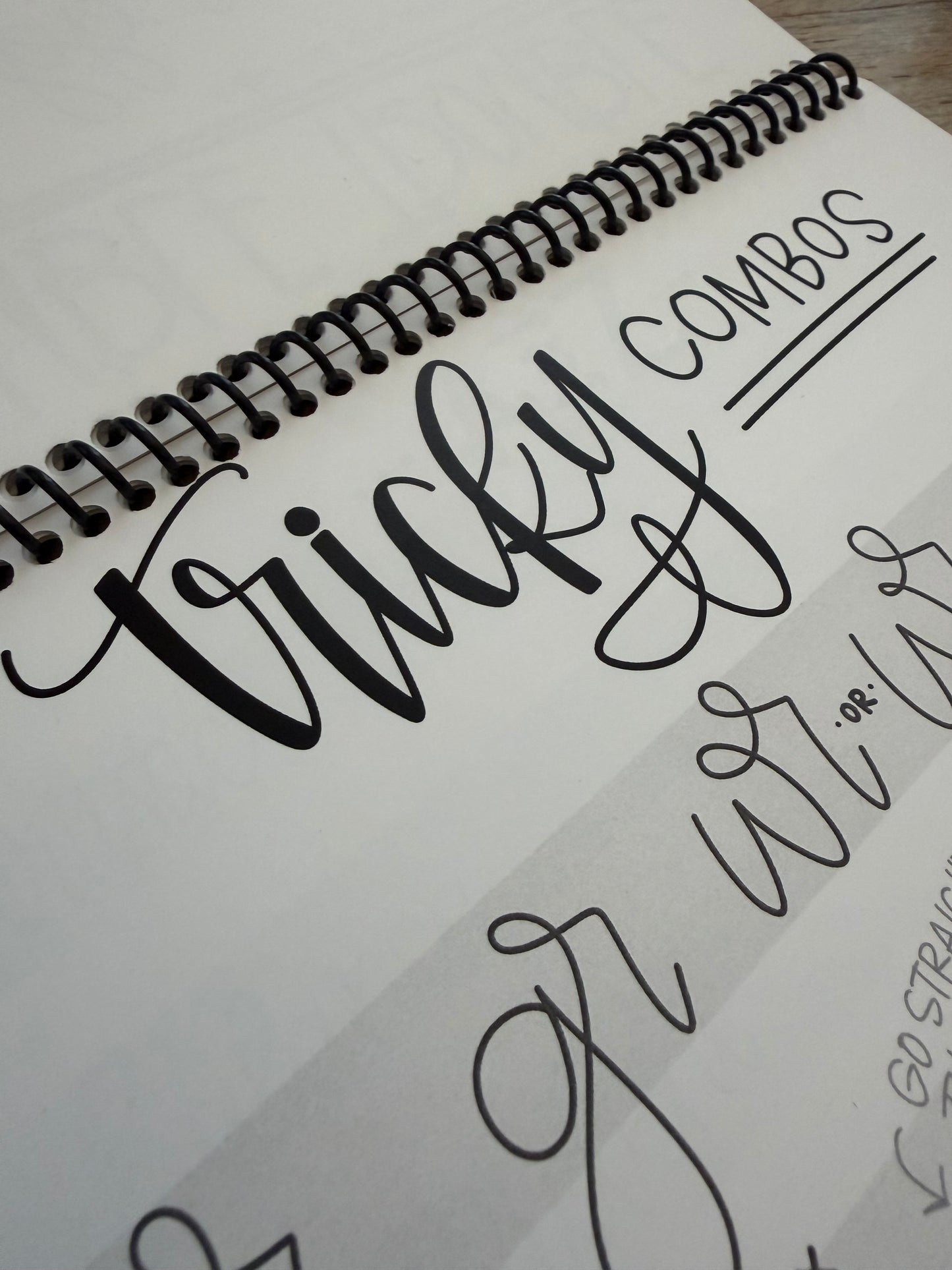 Hand Lettering Basics Workbook — Digital Download