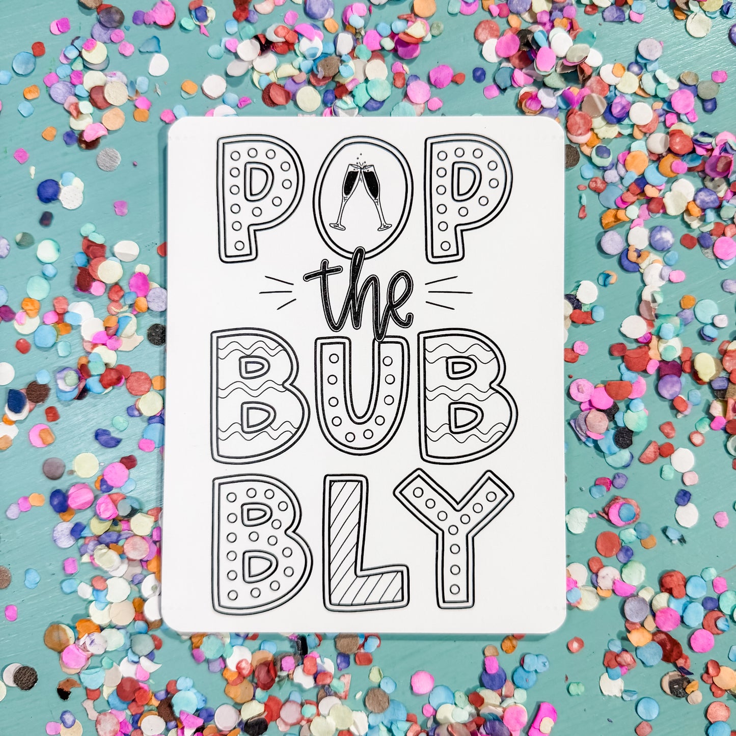Pop The Bubbly — Card Set