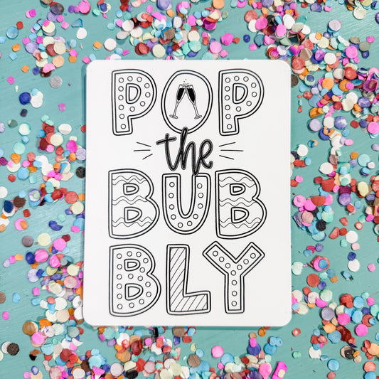 Pop The Bubbly — Card Set