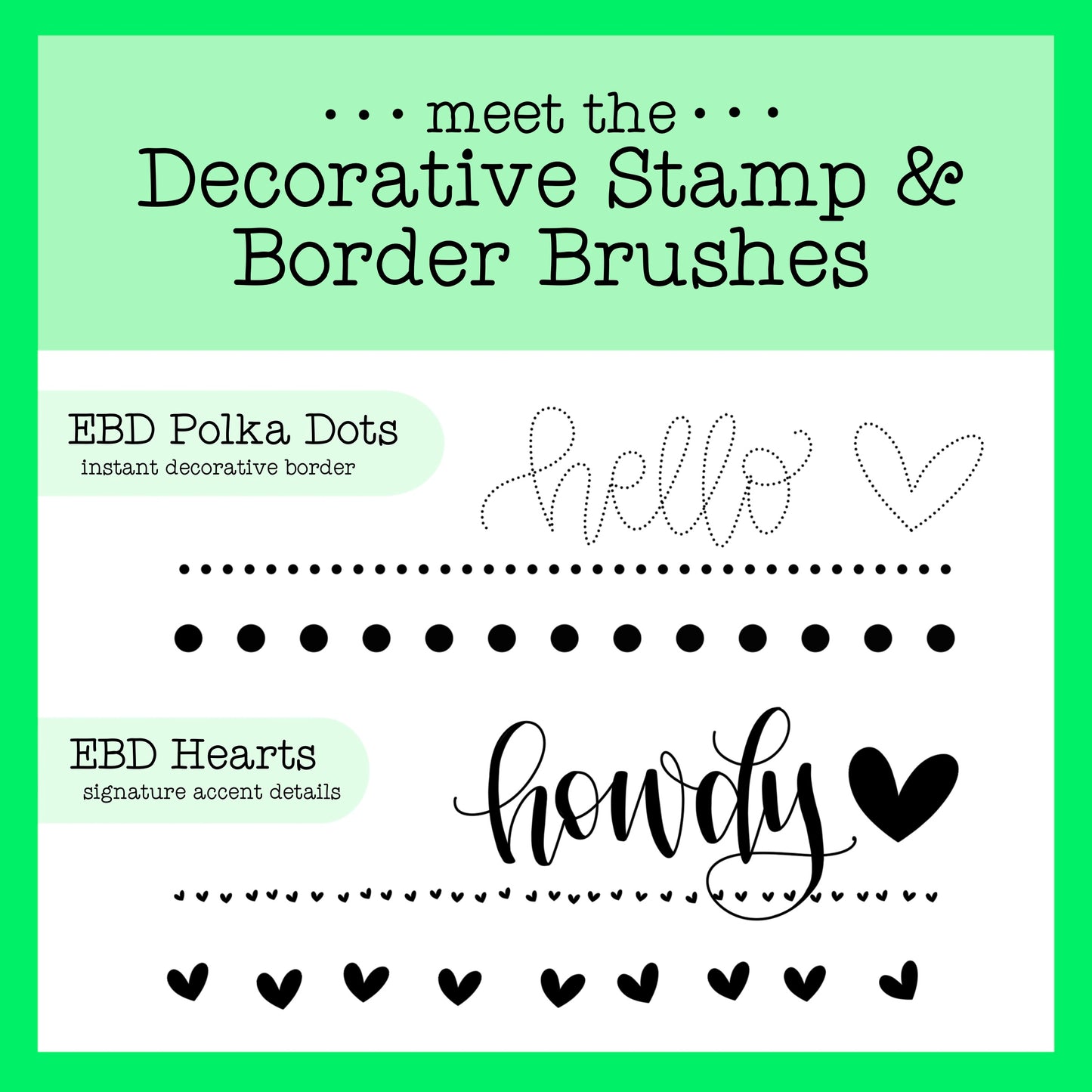 EBD Lettering Toolkit