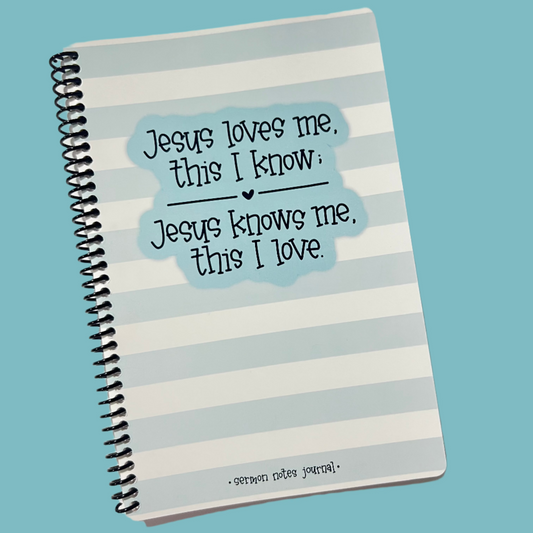 Mini Sermon Notes Journal