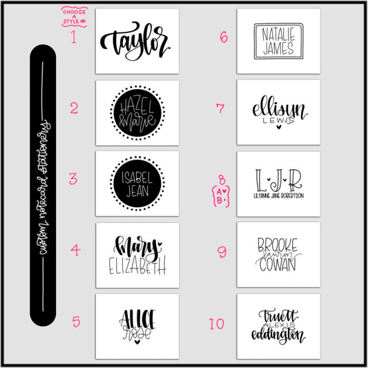 Custom Notecards