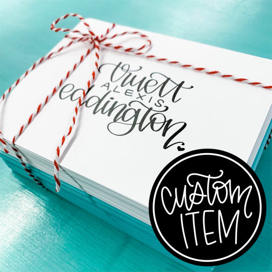 Custom Notecards