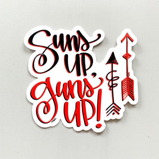 Suns Up — Sticker