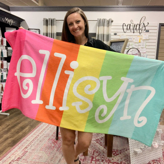 Custom Beach Towels