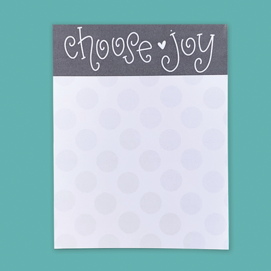 Choose Joy - Notepad