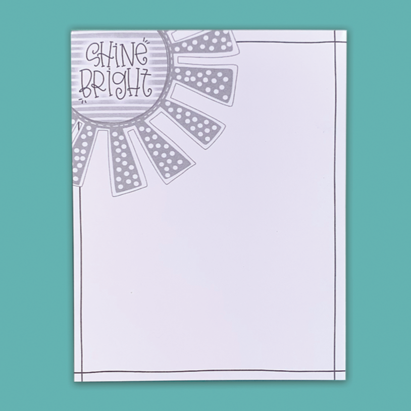Shine Bright — Notepad