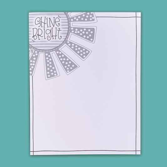 Shine Bright — Notepad
