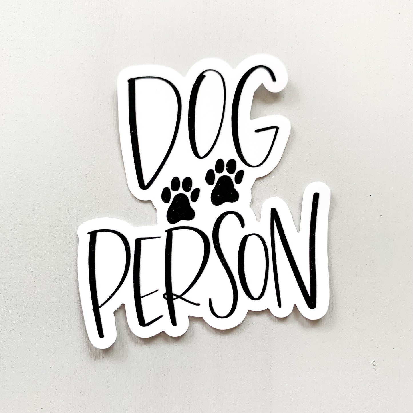 Dog Person — Sticker