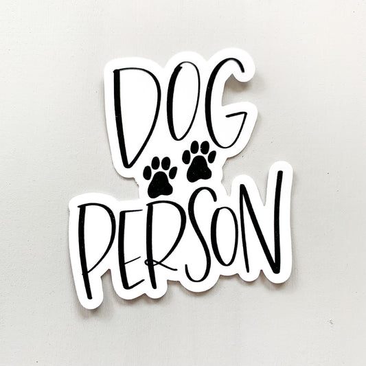 Dog Person — Sticker